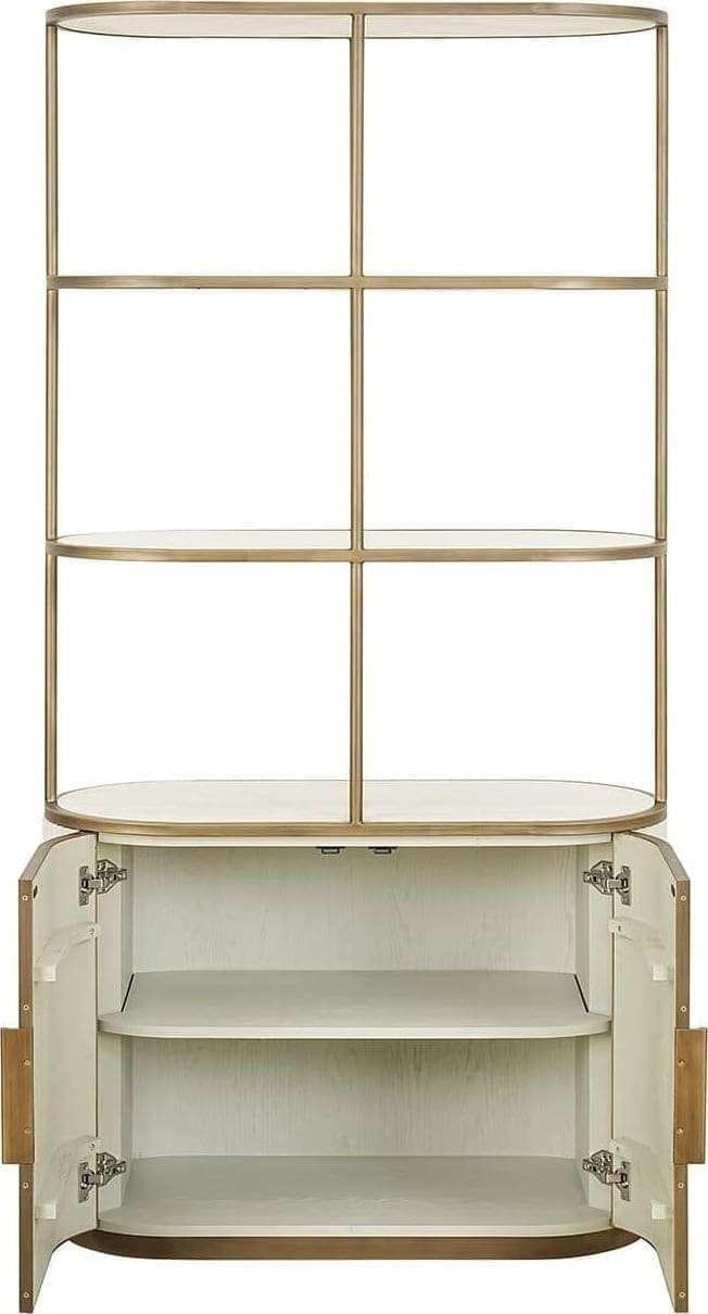 Richmond Interiors Wandkast Tivoli 2-deurs 3-planken Wit Kast