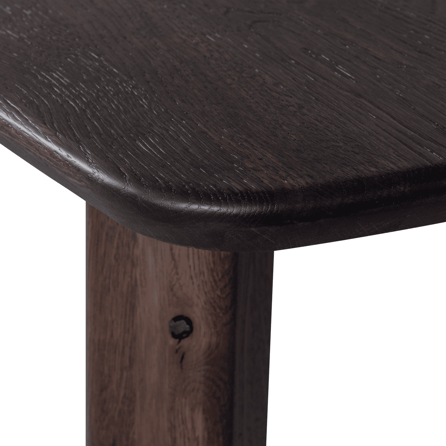 WOOOD Eettafel eettafel deens ovaal vl 220x100cm mystic brown Bruin Eettafel