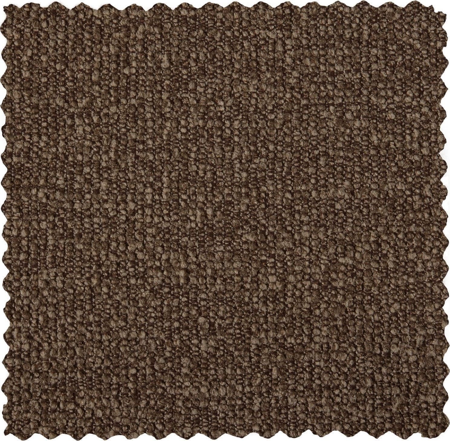 WOOOD Mojo draaifauteuil boucle bruin melange Bruin Draaifauteuil