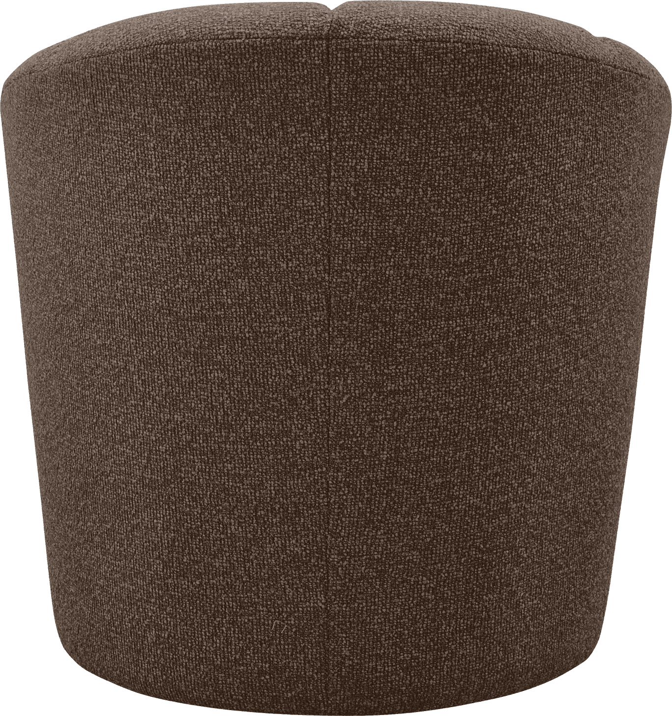 WOOOD Mojo draaifauteuil boucle bruin melange Bruin Draaifauteuil