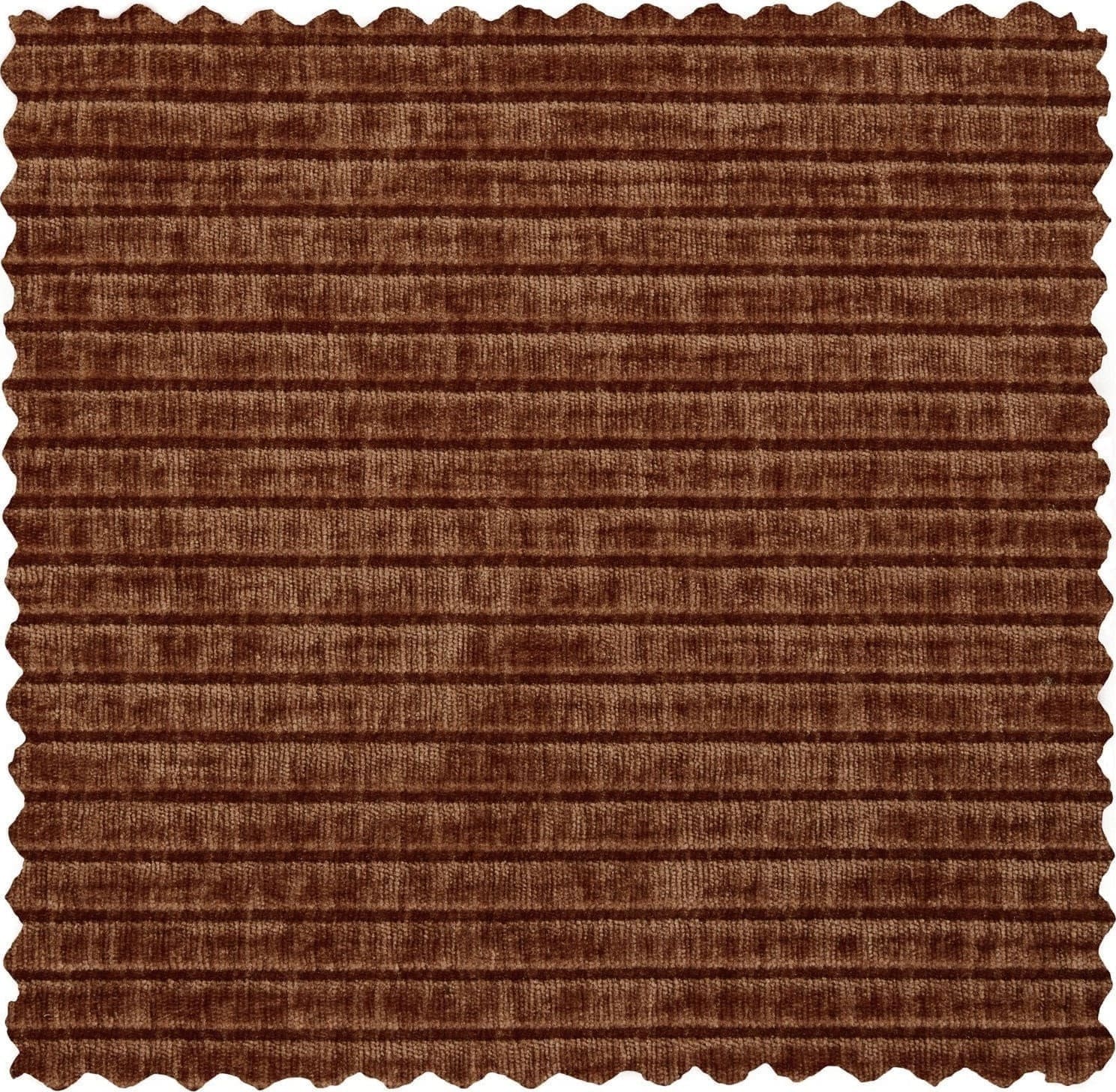 WOOOD Mojo draaifauteuil geweven ribstof roest bruin Bruin Draaifauteuil