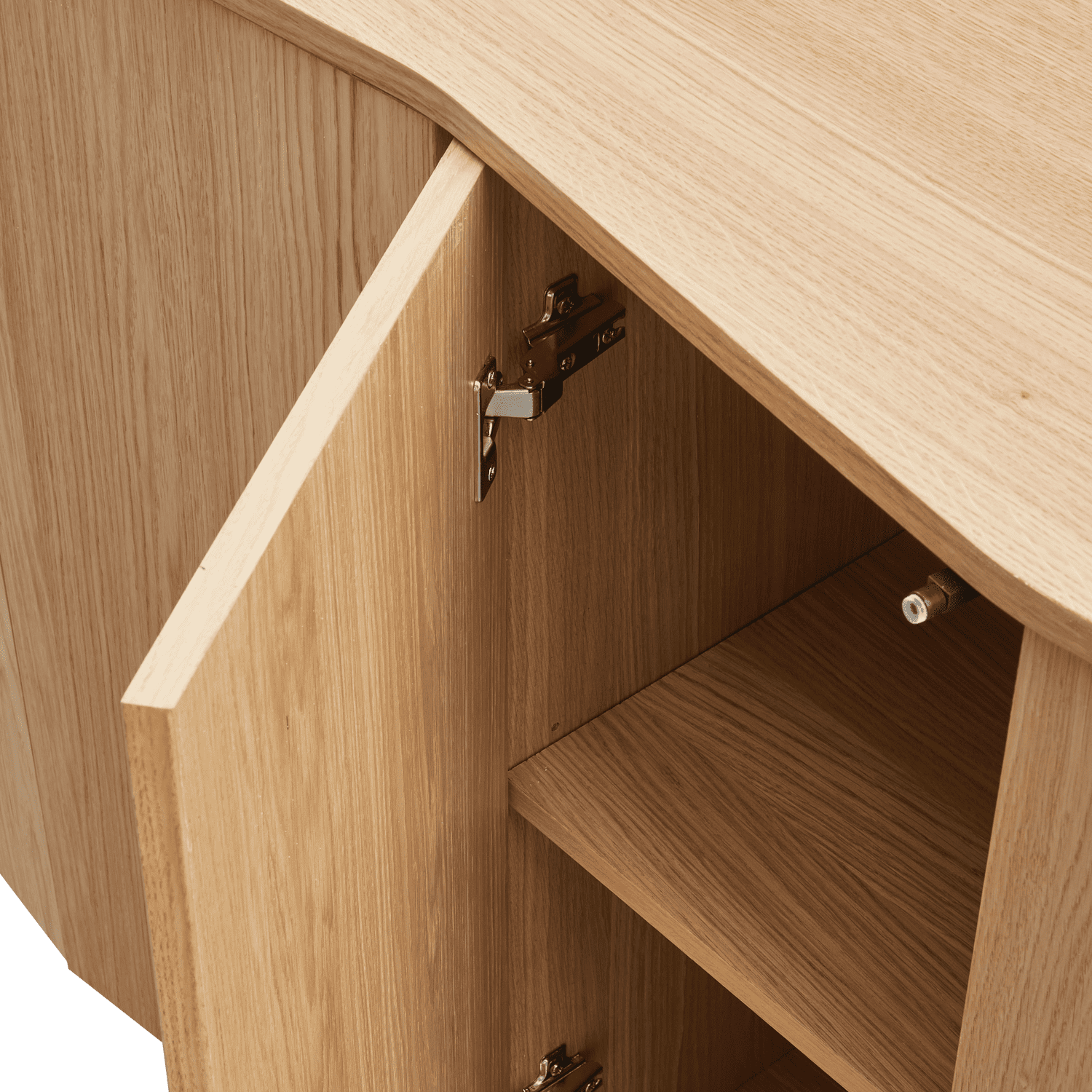 WOOOD Zuma dressoir 200cm eiken transparant Transparant Dressoir|Kast
