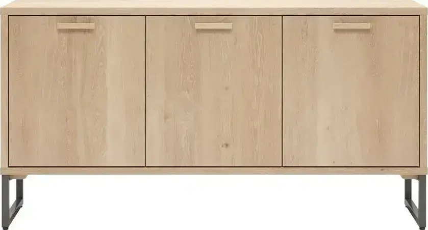 Henders & Hazel Castello dressoir 153 cm - 3-deuren Naturel Dressoir