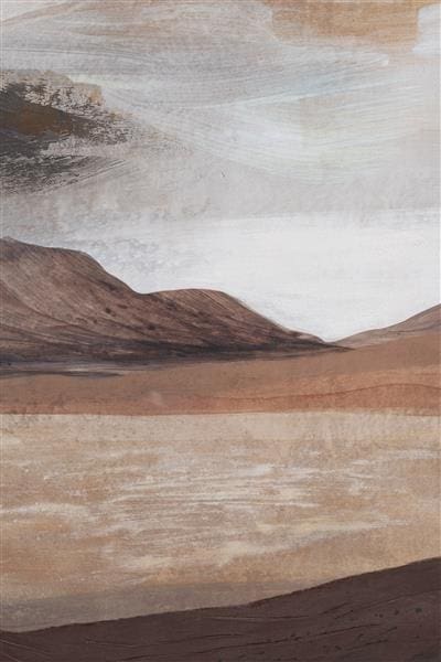 COCO maison Desert schilderij 100x140cm Bruin Schilderij