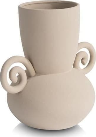 COCO maison Julot vaas H34cm Beige Vaas