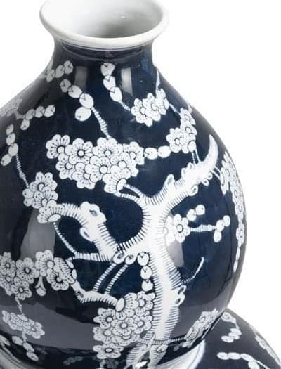 COCO maison Ling vaas H61cm Blauw Vaas