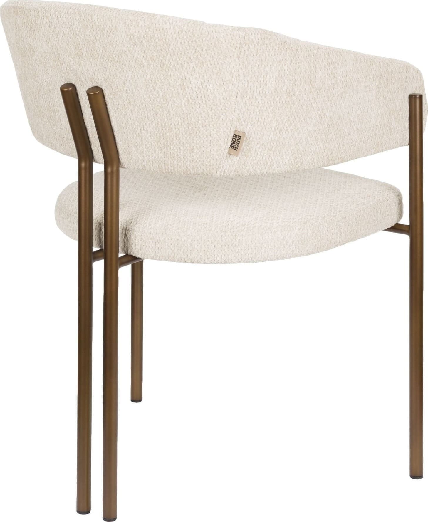 Eetkamerstoel Naida Beige Dutchbone ZVR1000143