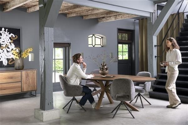 Henders & Hazel Trapani dressoir 160 cm - 2-deuren + 2-laden Dressoir