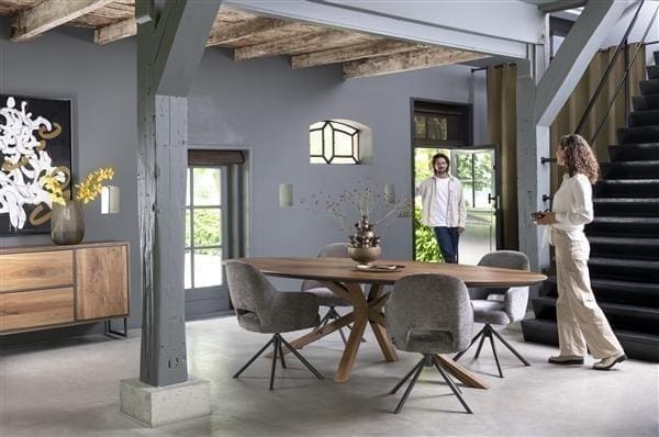 Henders & Hazel Trapani dressoir 200 cm - 2-deuren + 2-laden Dressoir