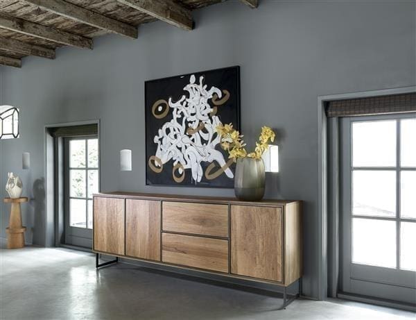 Henders & Hazel Trapani dressoir 240 cm - 3-deuren + 2-laden Dressoir