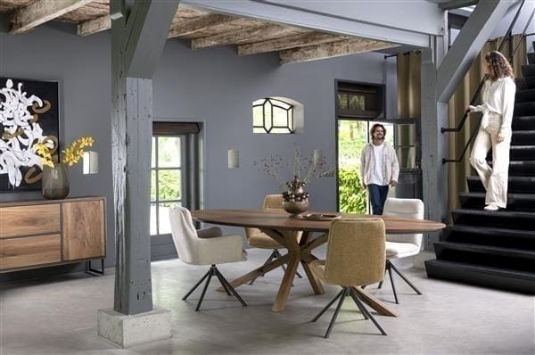 Henders & Hazel Trapani eetkamertafel 270 x 120 cm Eettafel