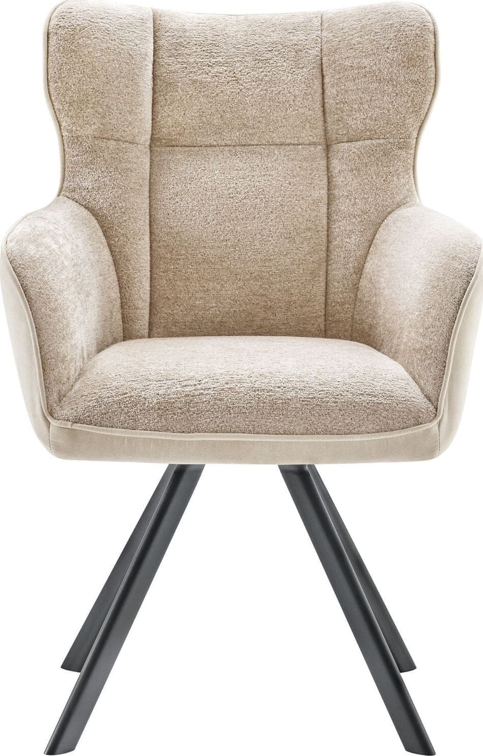 INHOUSE Eetkamerstoel Joah beige Beige Eetkamerstoel