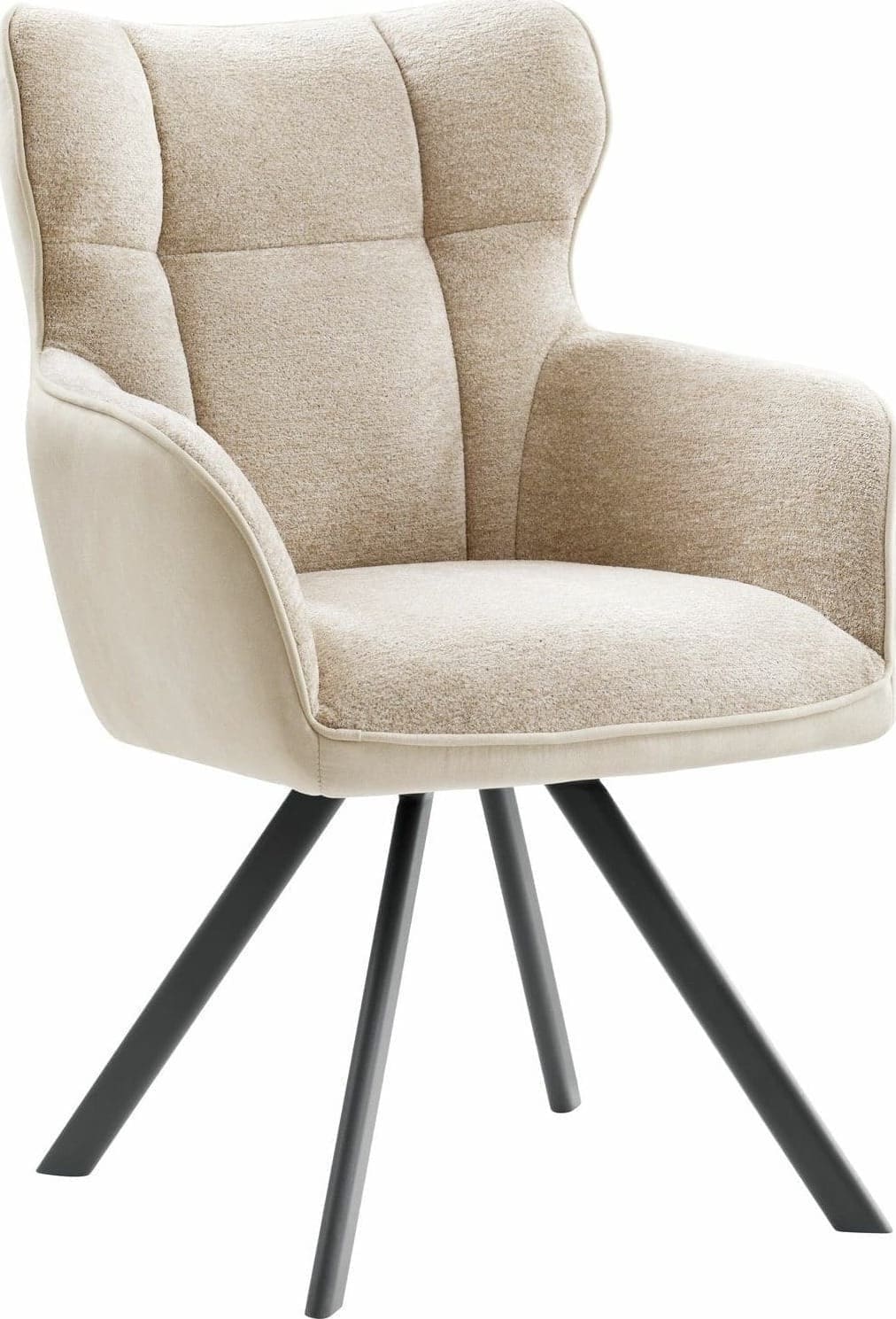 INHOUSE Eetkamerstoel Joah beige Beige Eetkamerstoel