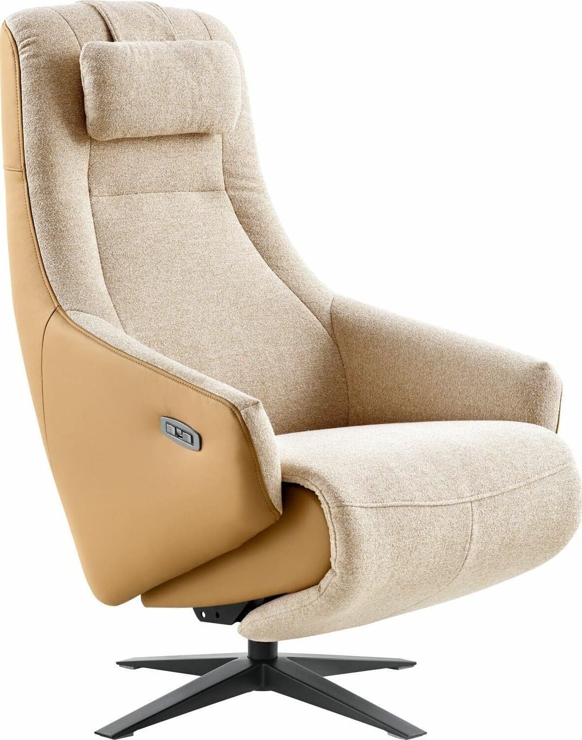 INHOUSE Relaxfauteuil Marlia zandbeige bruin Bruin Fauteuil