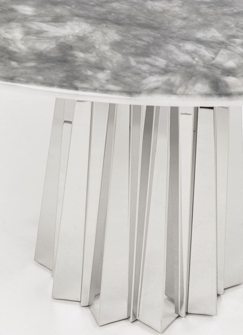 Tafel Amora Stone Ø120cm Kare Design Eettafel 70583