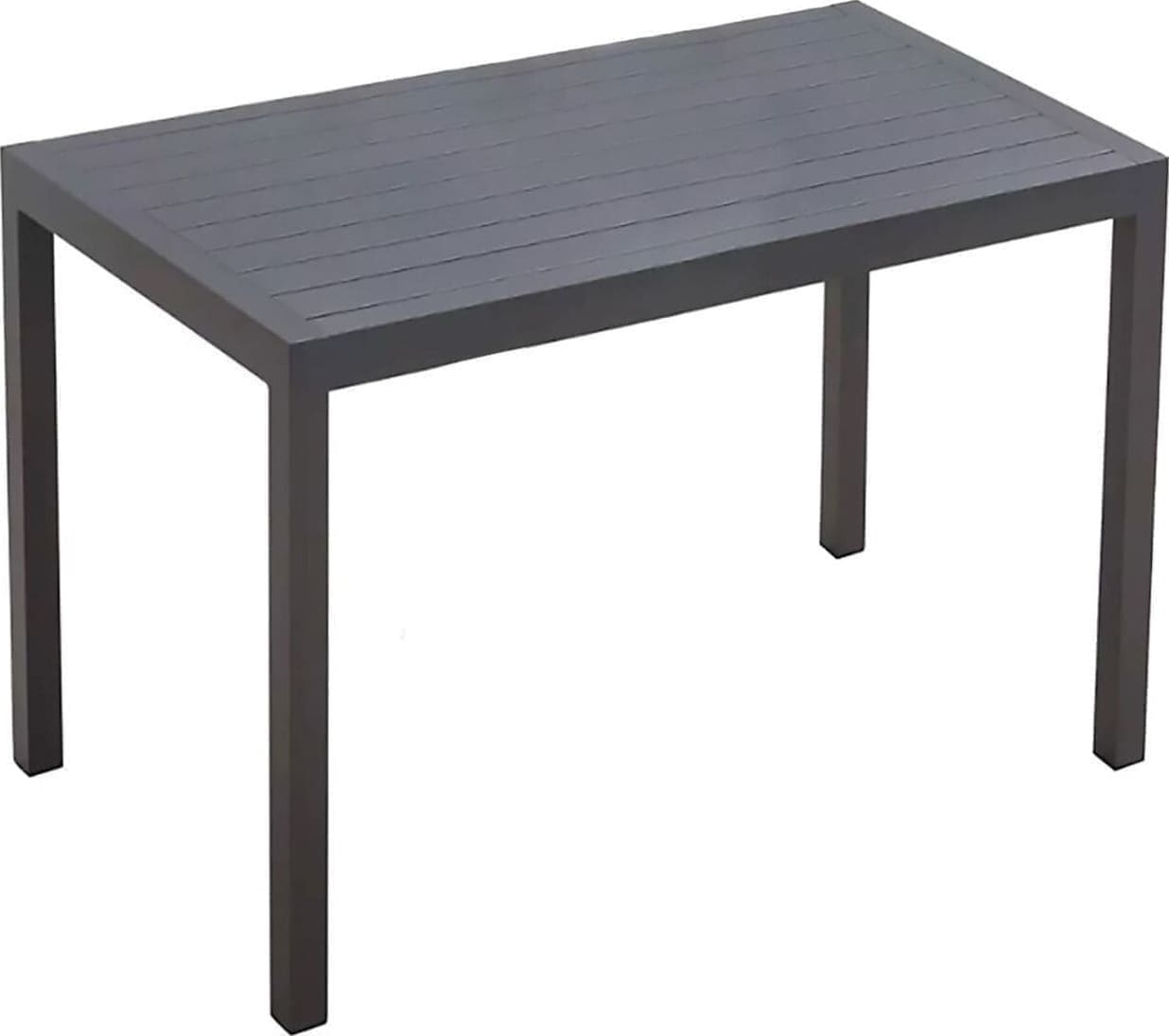 Tafel Madagascar Black 80x140cm Kare Design Eettafel 70625