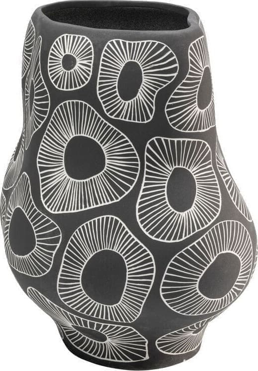 Vaas Anemone Grey 33cm Kare Design Vaas 57499