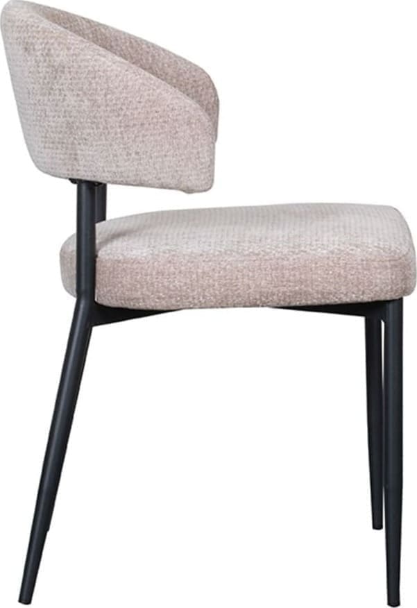 LABEL51 Eetkamerstoel Bliss - Clay - Elite Taupe Eetkamerstoel