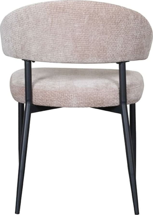 LABEL51 Eetkamerstoel Bliss - Clay - Elite Taupe Eetkamerstoel