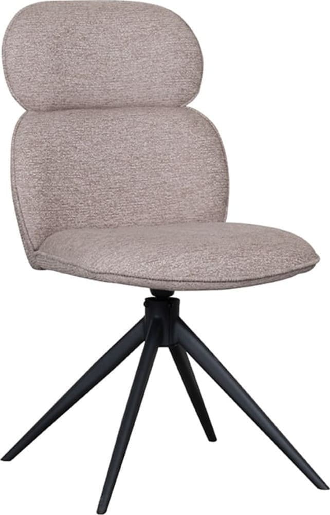 LABEL51 Eetkamerstoel Finn - Naturel - Boucle Naturel Eetkamerstoel