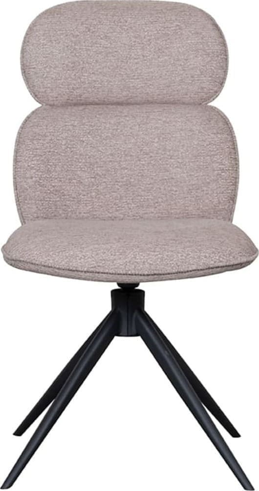 LABEL51 Eetkamerstoel Finn - Naturel - Boucle Naturel Eetkamerstoel