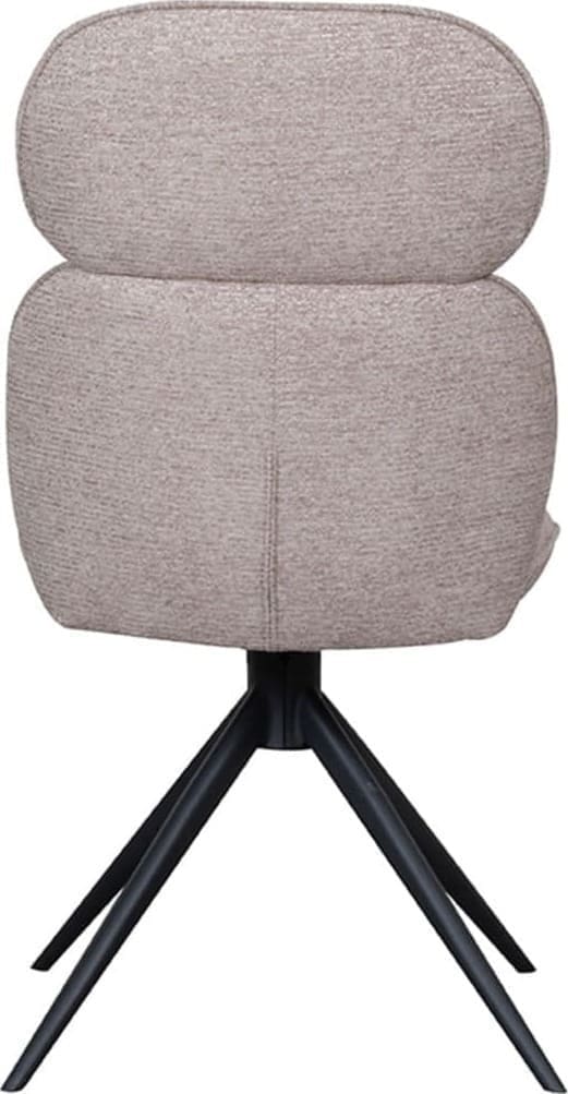 LABEL51 Eetkamerstoel Finn - Naturel - Boucle Naturel Eetkamerstoel