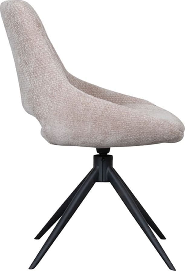 LABEL51 Eetkamerstoel Marlow - Clay - Elite Taupe Eetkamerstoel