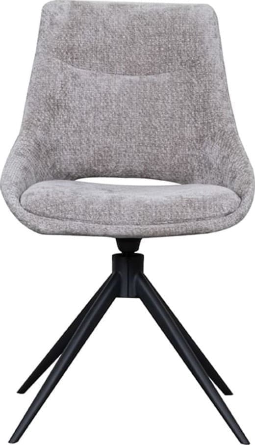 LABEL51 Eetkamerstoel Marlow - Stone - Elite Grijs Eetkamerstoel