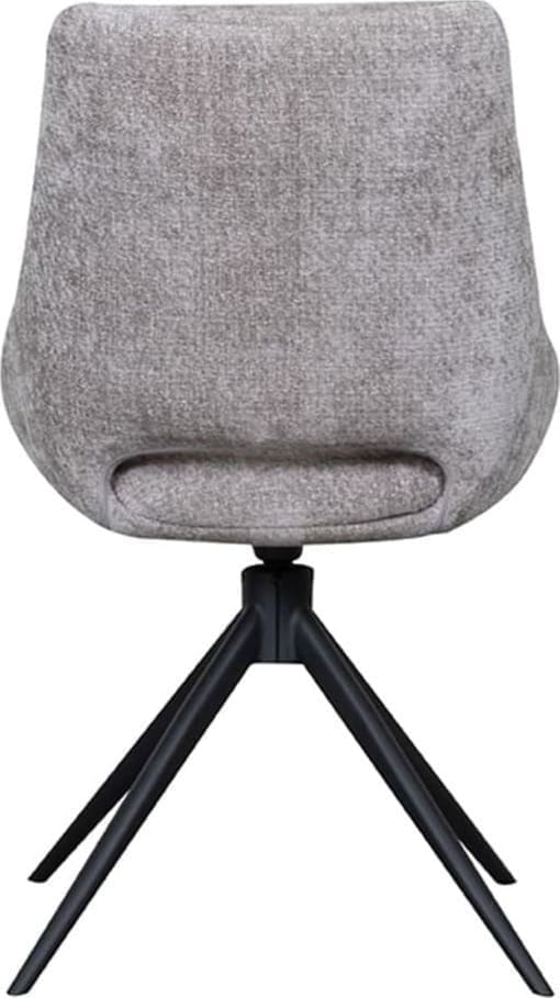 LABEL51 Eetkamerstoel Marlow - Stone - Elite Grijs Eetkamerstoel