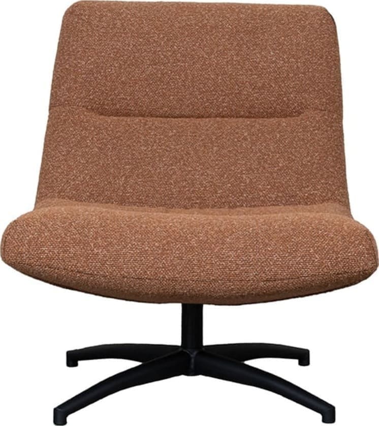 LABEL51 Fauteuil Calix - Terra - Boucle Oranje|bruin Fauteuil