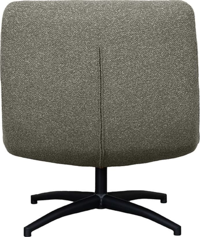 LABEL51 Fauteuil Calix - Truffel grijs - Boucle Grijs Fauteuil