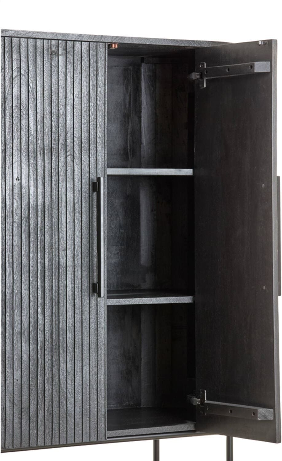 Kast Dumosi - Hout Mat Zwart Light & Living Kast 5507712