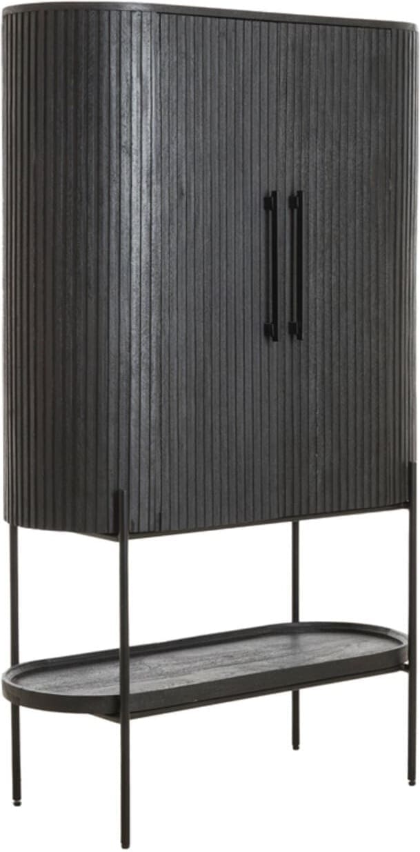 Kast Dumosi - Hout Mat Zwart Light & Living Kast 5507712