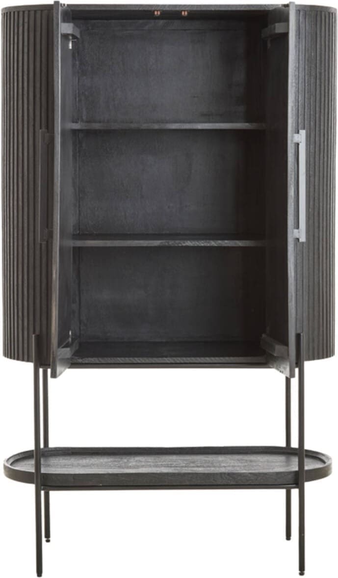 Kast Dumosi - Hout Mat Zwart Light & Living Kast 5507712