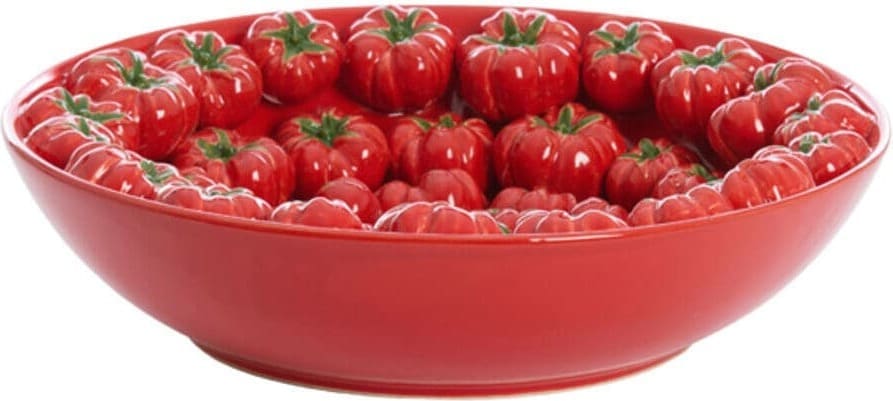 Schaal Tamina - Keramiek Rood Light & Living Schaal 6353179