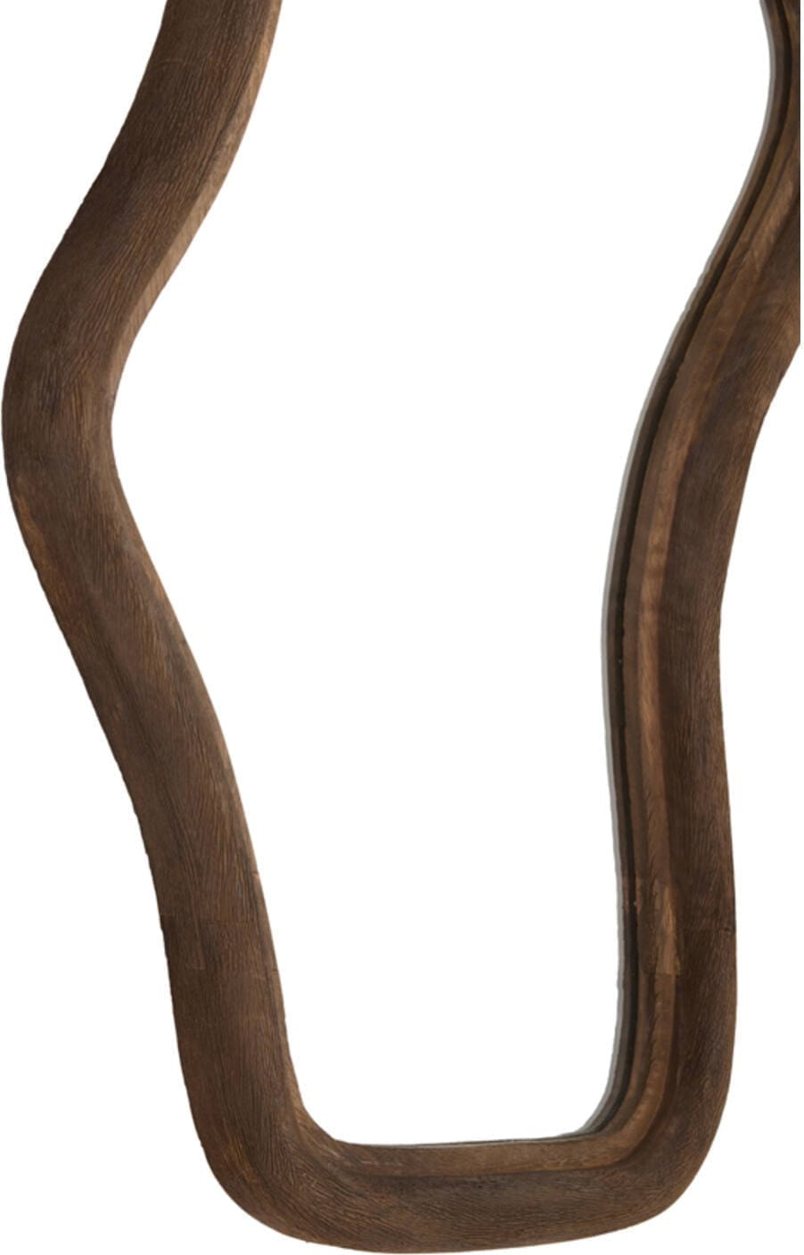 Spiegel Celano - Hout Mat Donker Bruin Light & Living Spiegel 7318564