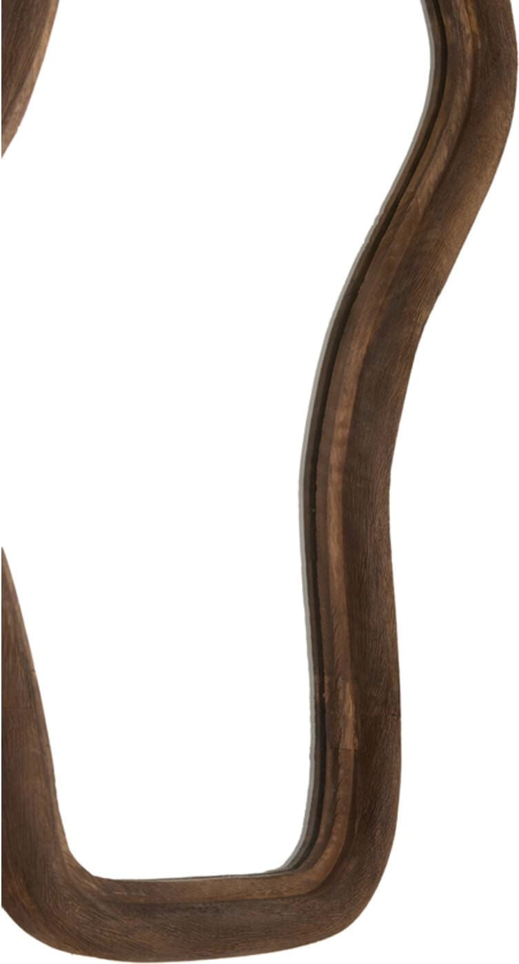 Spiegel Celano - Hout Mat Donker Bruin Light & Living Spiegel 7318564