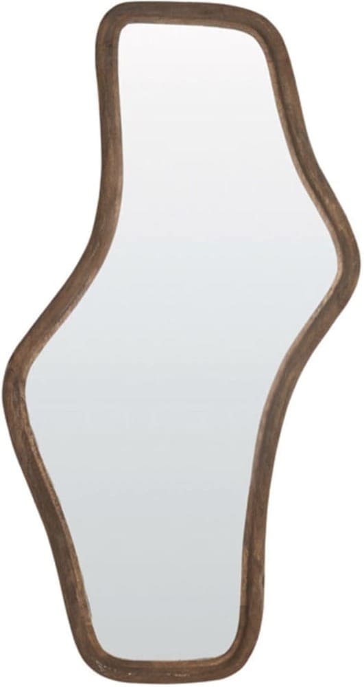 Spiegel Celano - Hout Mat Donker Bruin Light & Living Spiegel 7318564