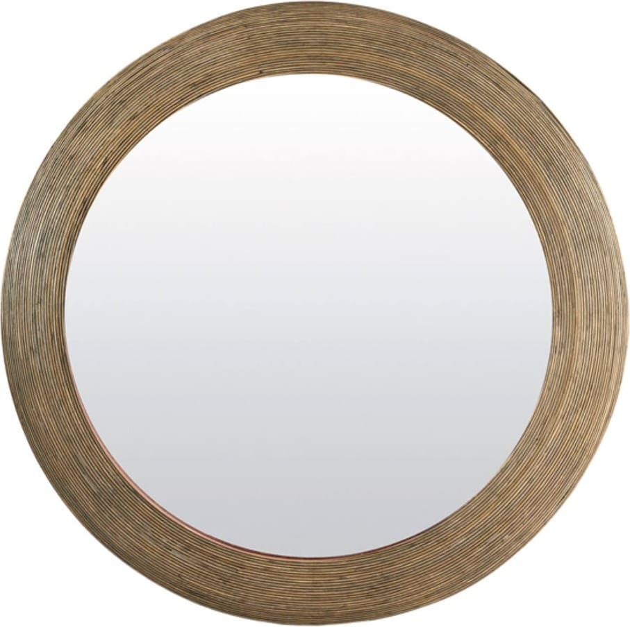 Spiegel Piedre - Rotan Bruin Light & Living Spiegel 7311783
