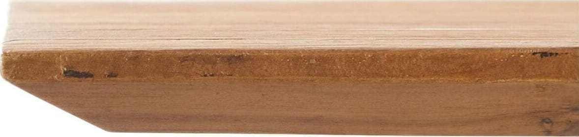 Pronto Wonen Bartafel Romaro 130x80 cm rechthoekig teak mix rough Bruin|Naturel Bartafel