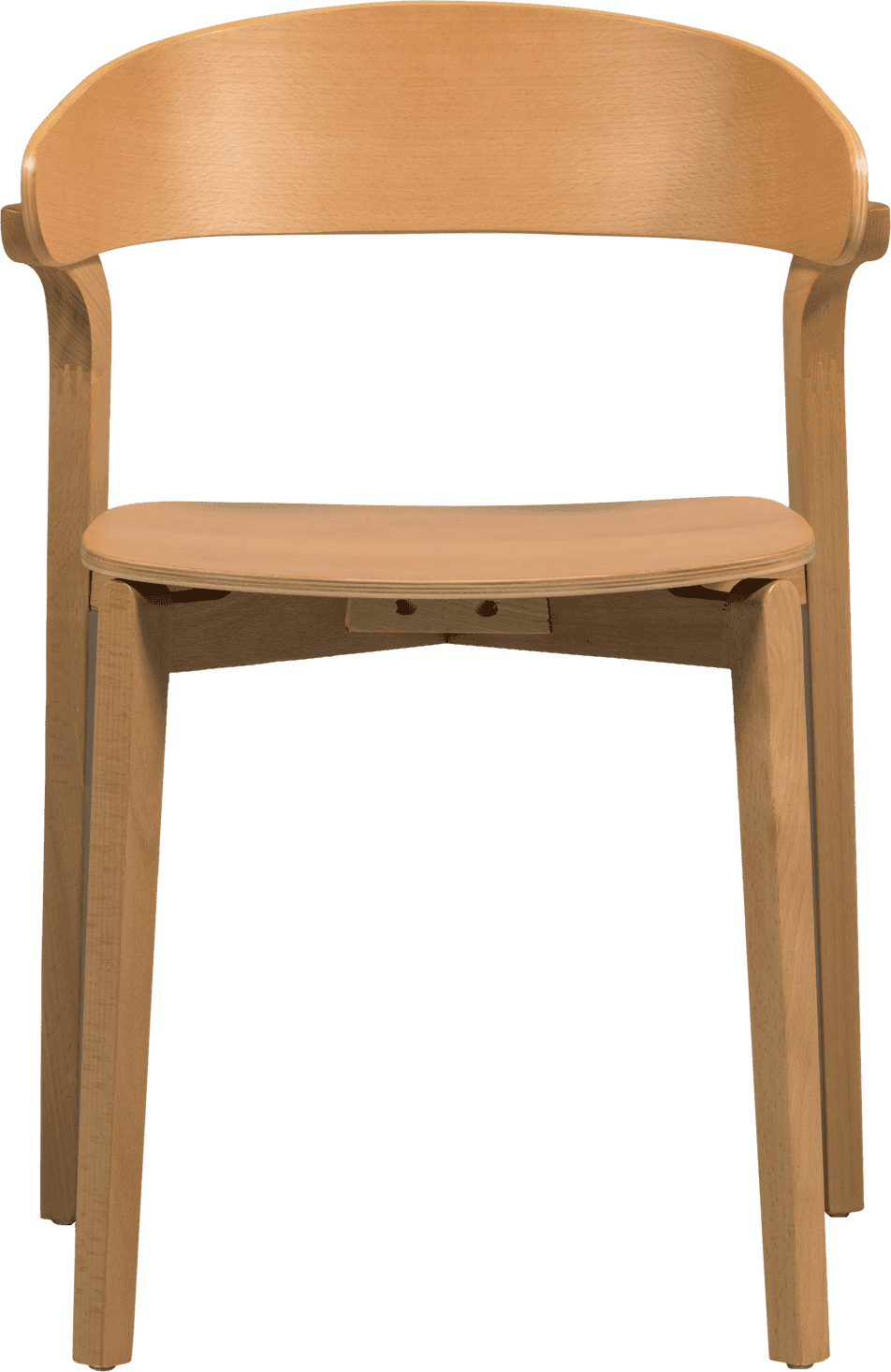 WOOOD Cras eetkamerstoel naturel Naturel Eetkamerstoel