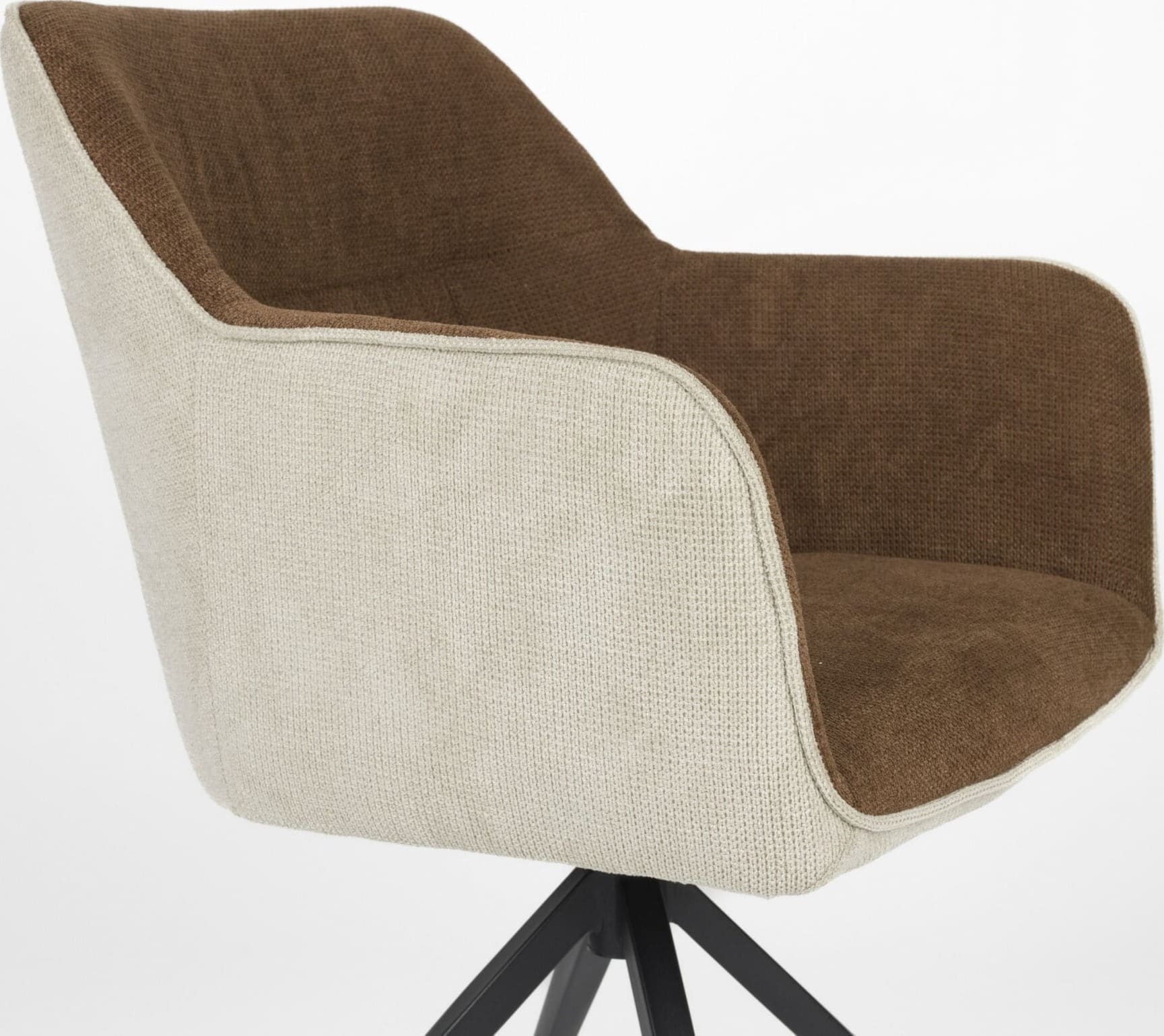 Armstoel Daley Beige/brown - Afbeelding 21