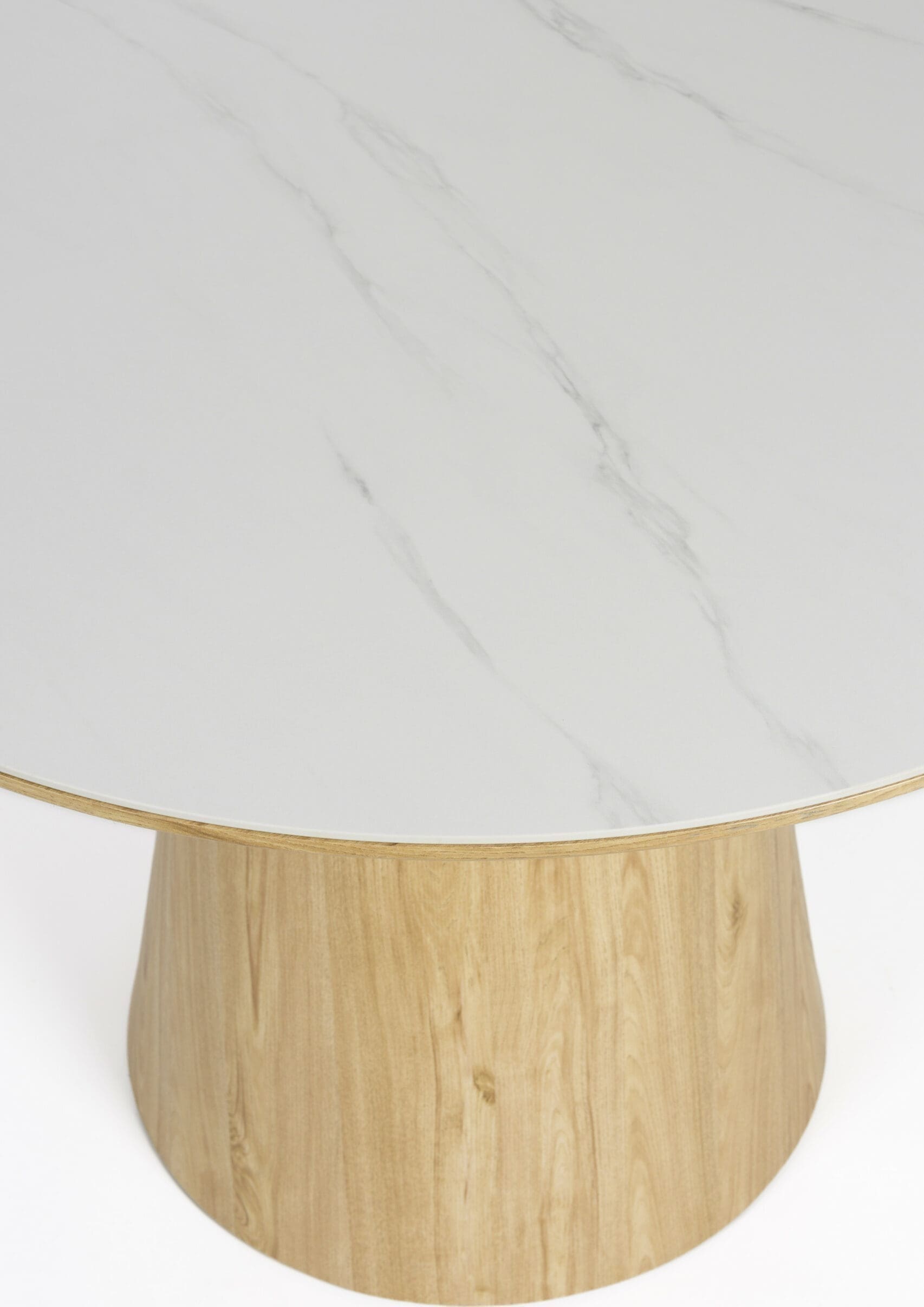 Eettafel Almira Round Oak - Afbeelding 4