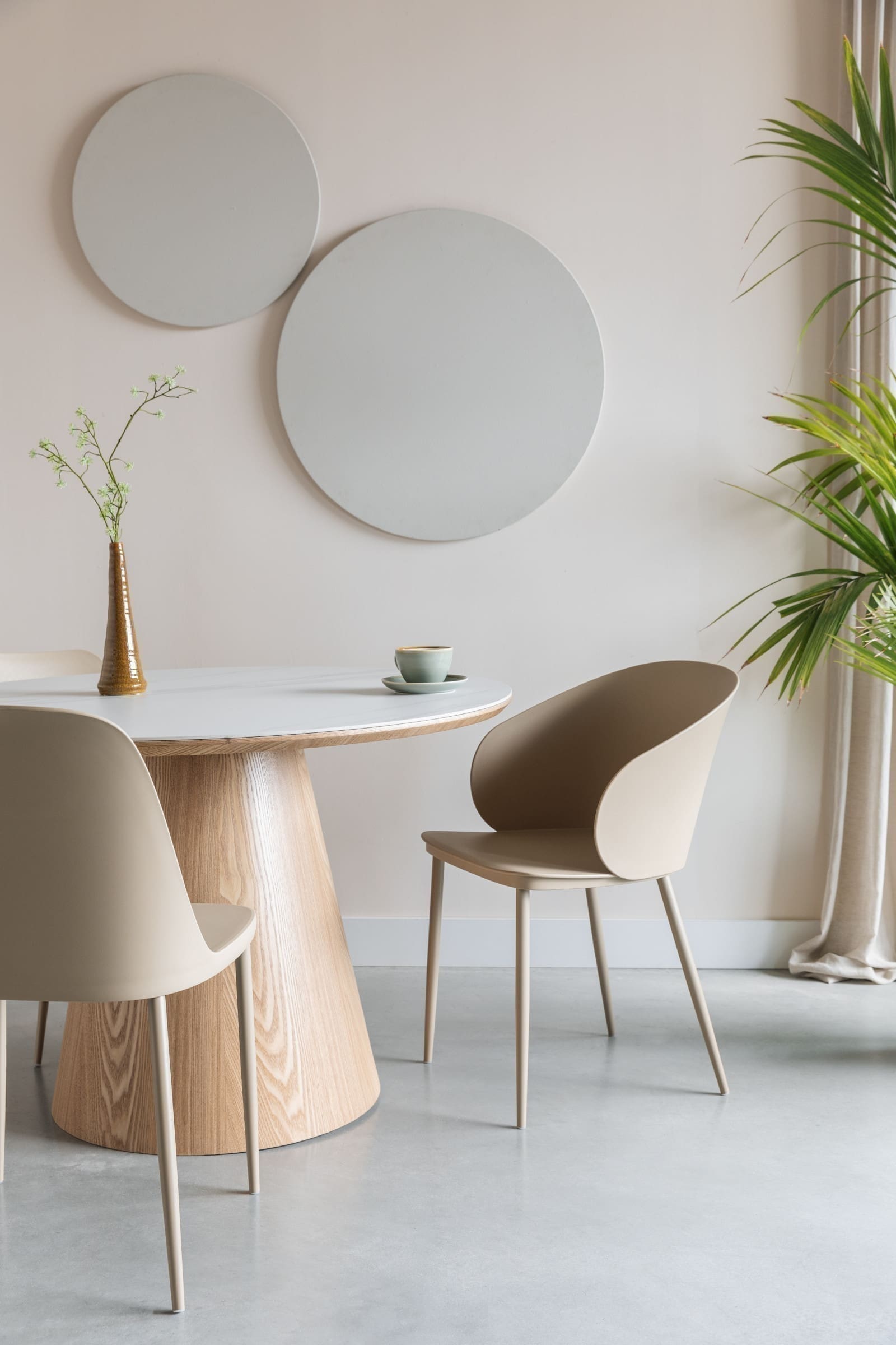 Eettafel Almira Round Oak - Afbeelding 6