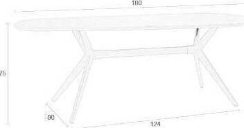Tafel Chase Organic Rectangular - Afbeelding 7