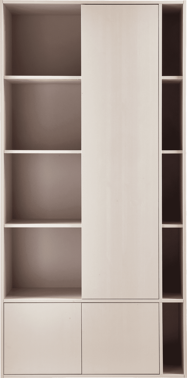 vtwonen Settle down opbergkast 108cm grenen dust Paars Wandkast