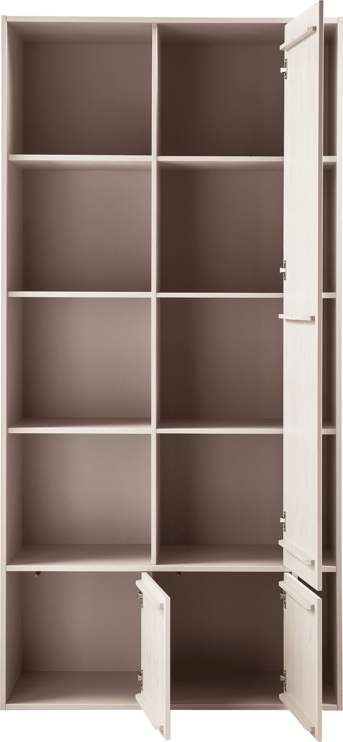 vtwonen Settle down opbergkast 108cm grenen dust Paars Wandkast