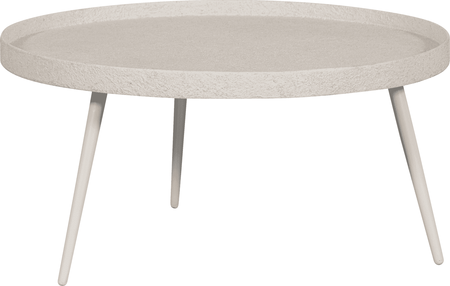 BePureHome Bounds bijzettafel xl hout/metaal naturel 40xo76 Naturel Bijzettafel