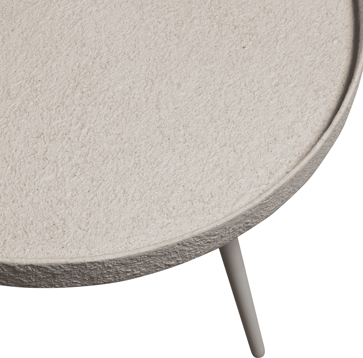 BePureHome Bounds bijzettafel xl hout/metaal naturel 40xo76 Naturel Bijzettafel