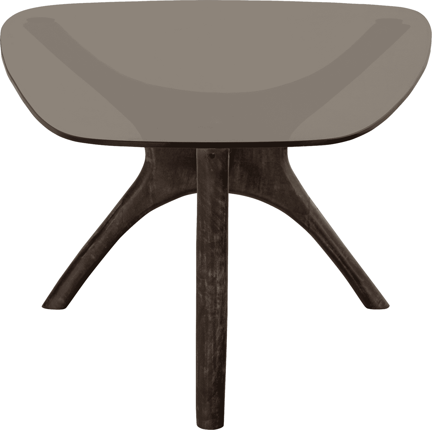 BePureHome Flash salontafel mango hout/ glass walnoot Bruin Salontafel